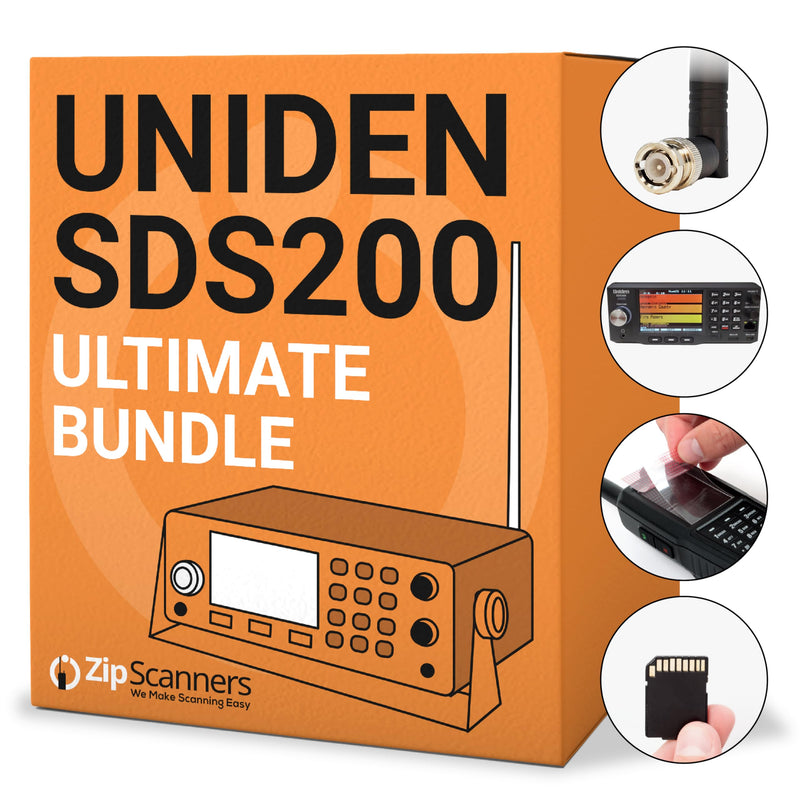 Police Scanner Sale | Best Base Scanner + FREE Programming | Uniden SDS200