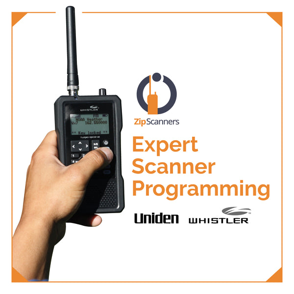 Expert Police Scanner Programming Uniden & Whistler Scanners