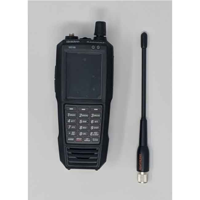 SDS100 Police Scanner Uniden Digital Handheld Scanner back remtronix antenna device with remtronix antenna