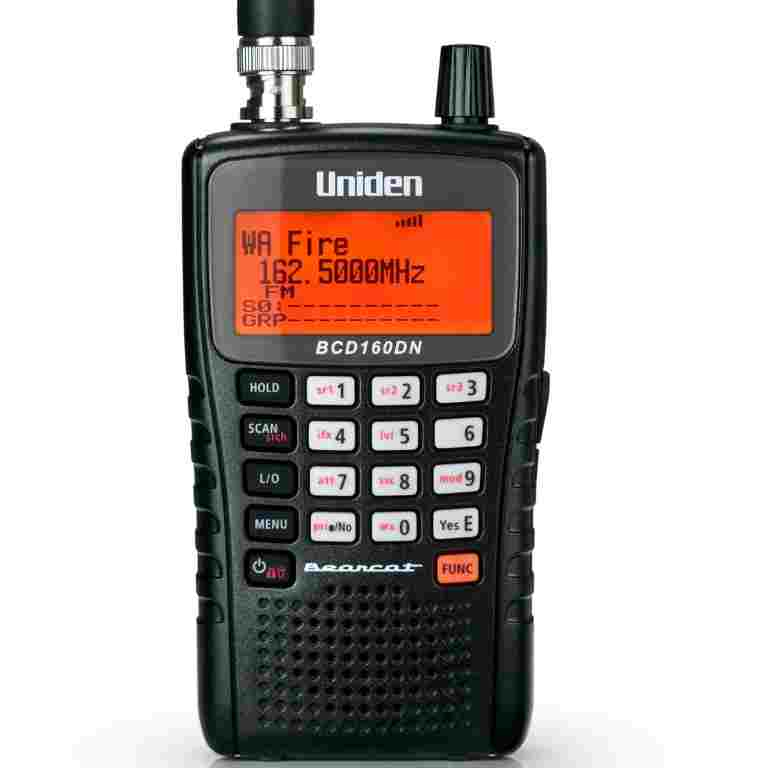 BCD160DN Police Scanner | Uniden Digital Handheld Scanner