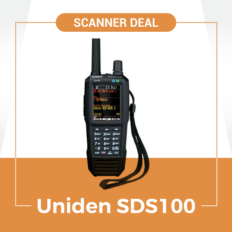 Uniden SDS100 Police Scanner Radio Best Police Scanner