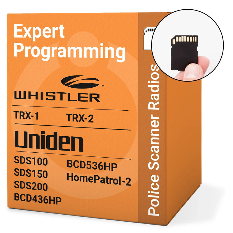 Expert Police Scanner Programming | Uniden & Whistler Scanners