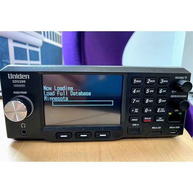 SDS200 Police Scanner Uniden Digital Base/Mobile Scanner front