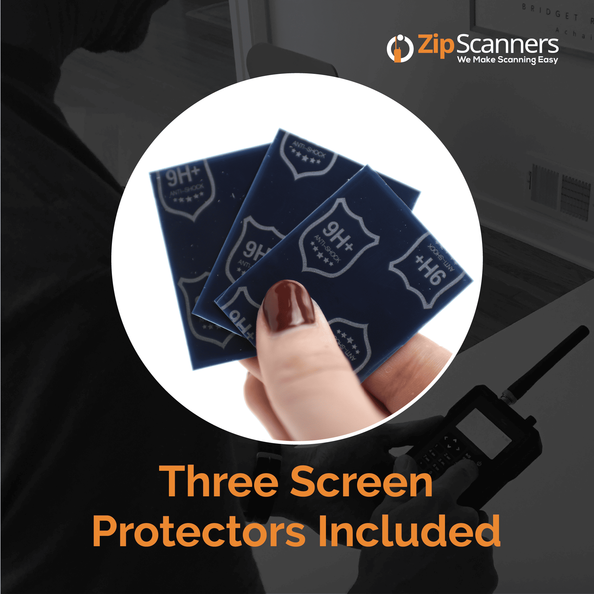 Check Scan Protector Screen Protectors for Police Scanner Radios | Protect Uniden Scanners