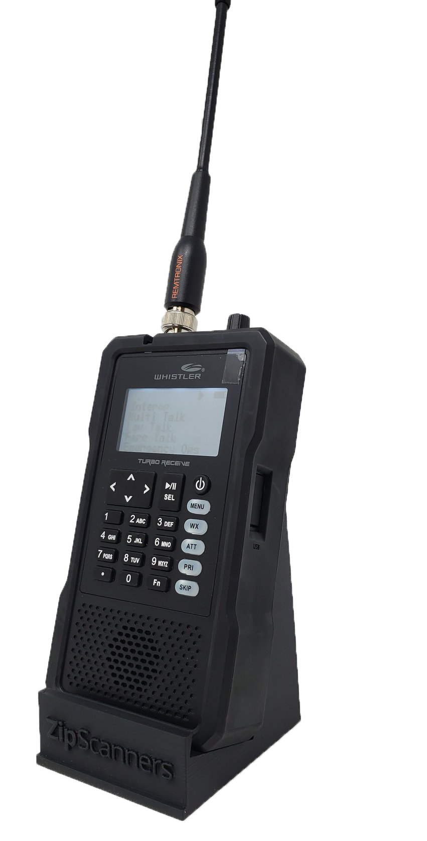 Desktop Stand for Handheld Police Scanner Radios Uniden & Whistler