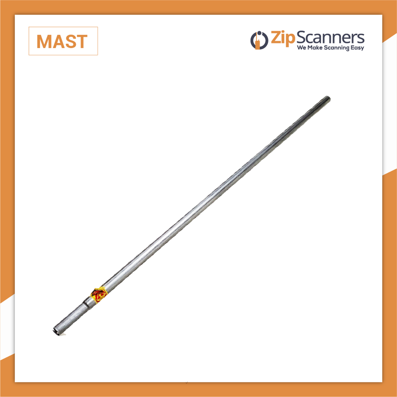 5' Antenna Mast for Police Scanner Antennas Zip Scanners