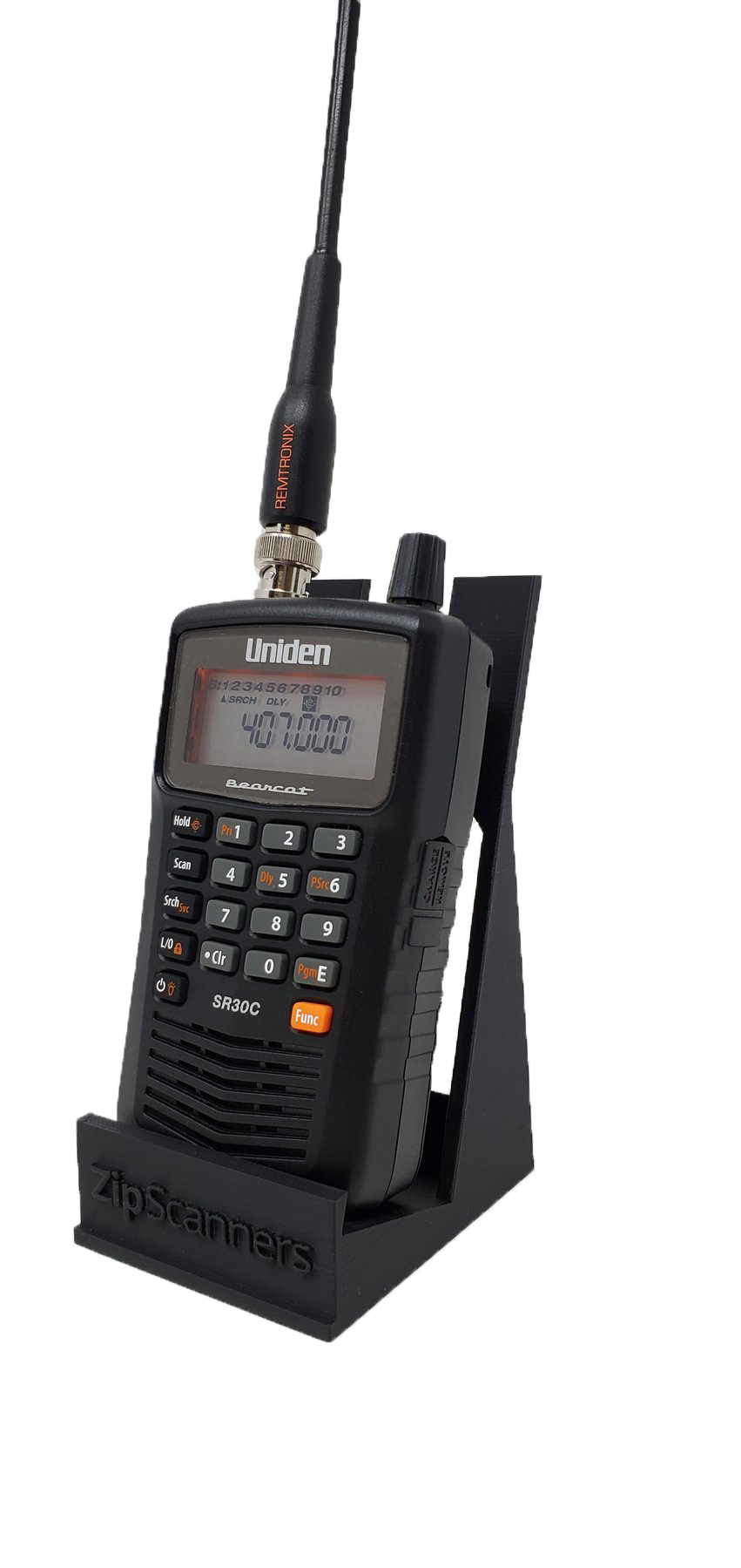 Desktop Stand for Handheld Police Scanner Radios | Uniden & Whistler
