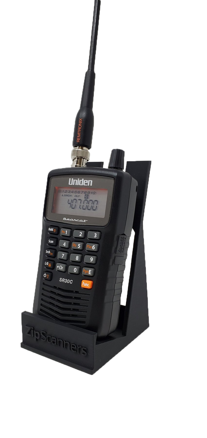 Desktop Stand for Handheld Police Scanner Radios | Uniden & Whistler