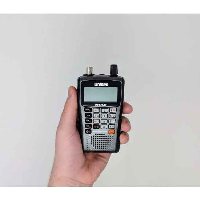 BC125AT Police Scanner Uniden Analog Handheld Scanner
