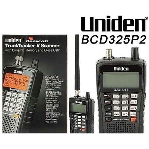 BCD325P2 Police Scanner Uniden Digital Handheld Scanner