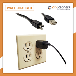 Charging Cable for all Police Scanners Wall Charging Cable Zip Scanners