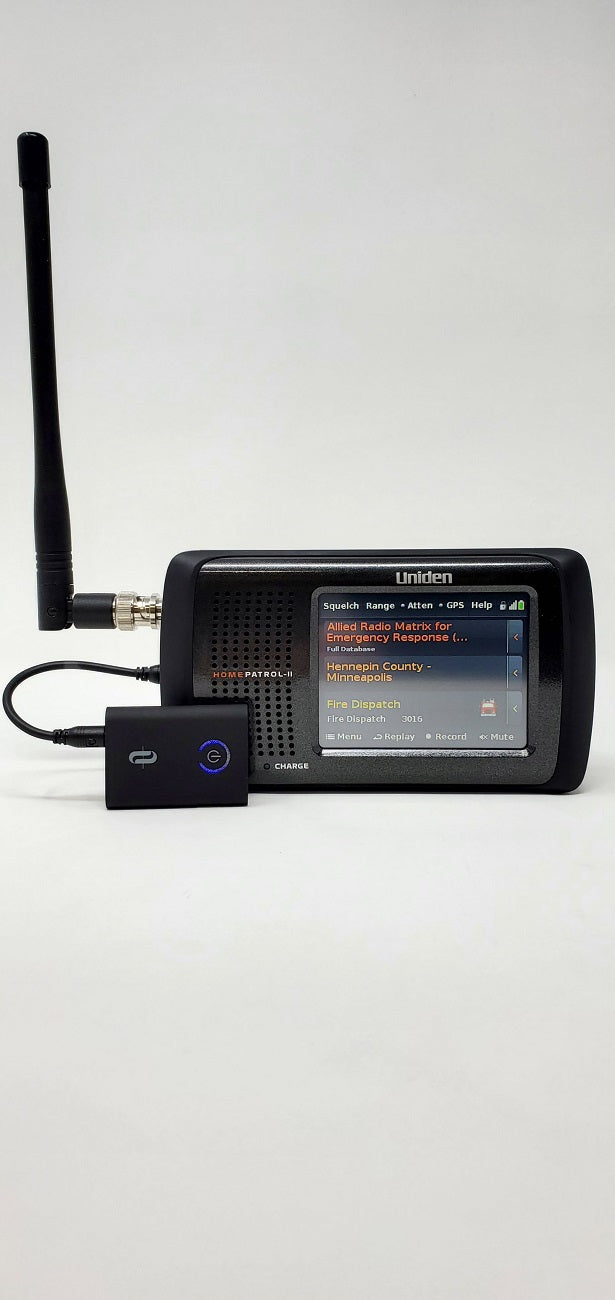 Bluetooth Receiver | Bluetooth Enable Any Police Scanner Radio