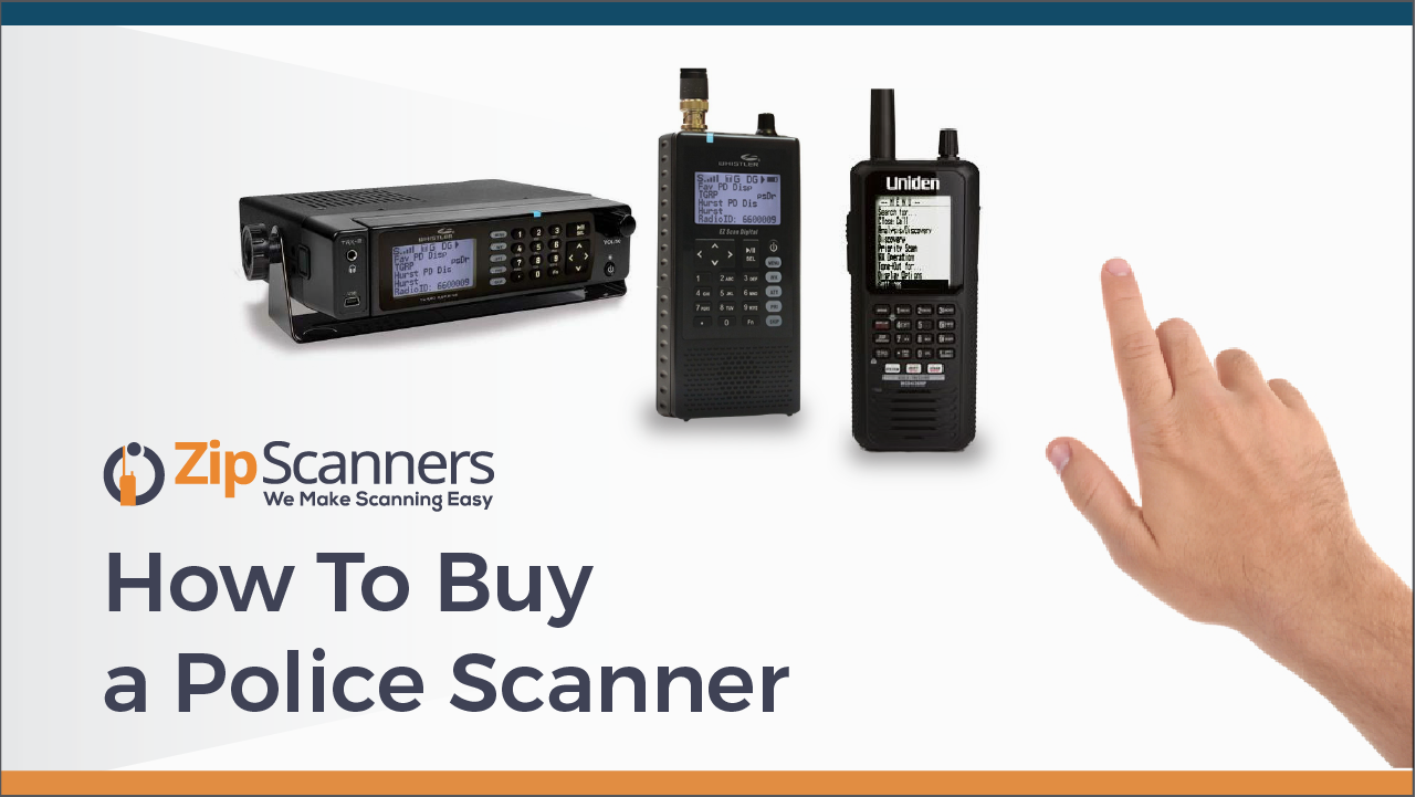 BC125AT Police Scanner Uniden Analog Handheld Scanner