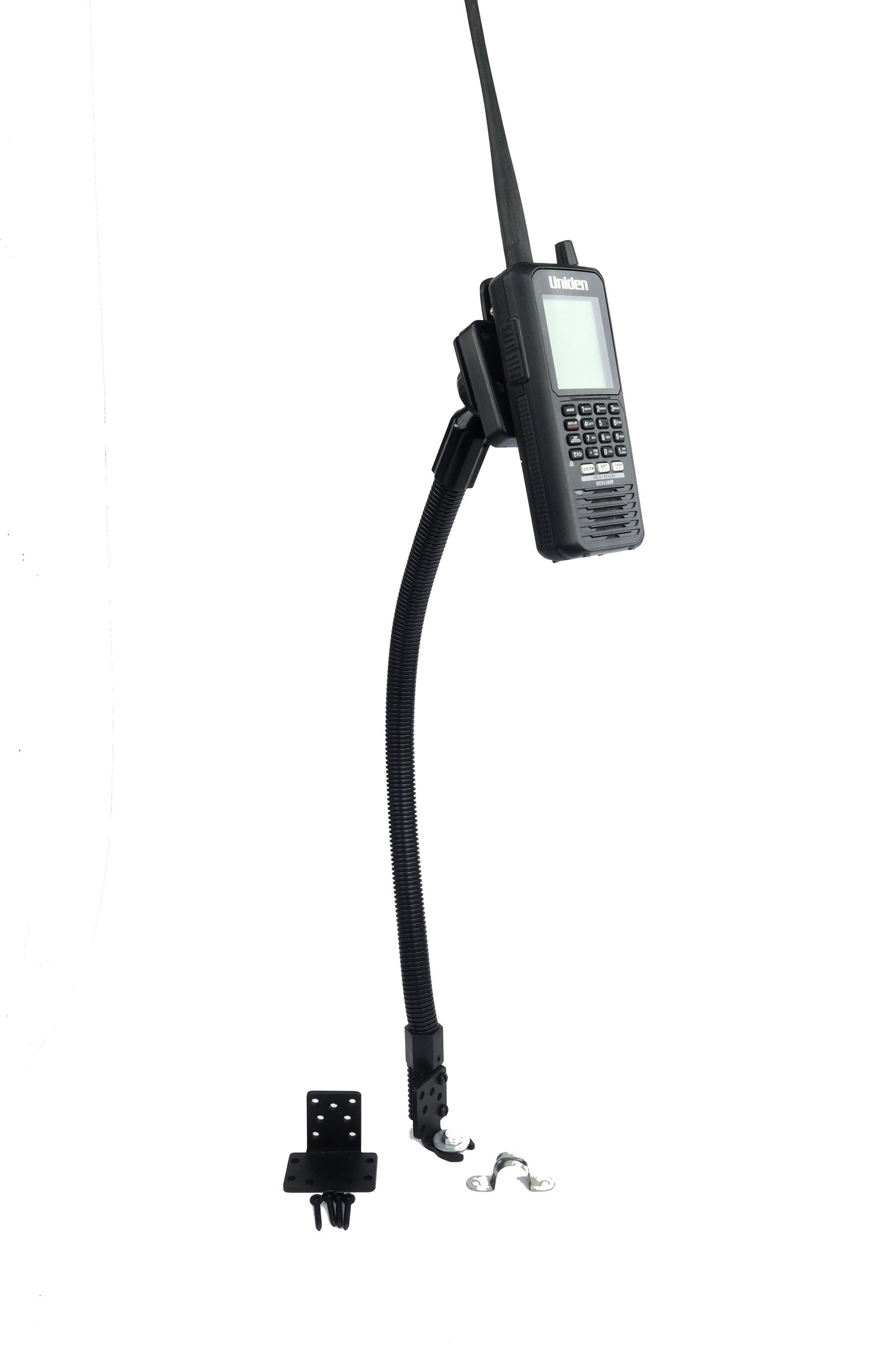 Edge Table Shelf Mount for Uniden SDS100 and BCD436HP