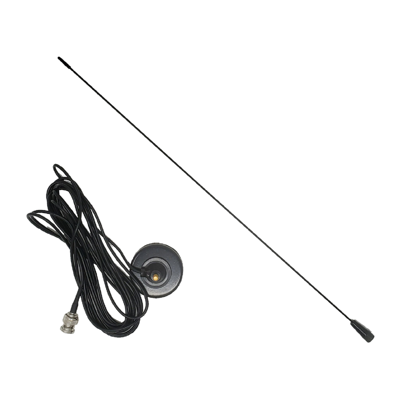 ProComm Vehicle Magnet Mount Antenna for Police Scanners Pure White