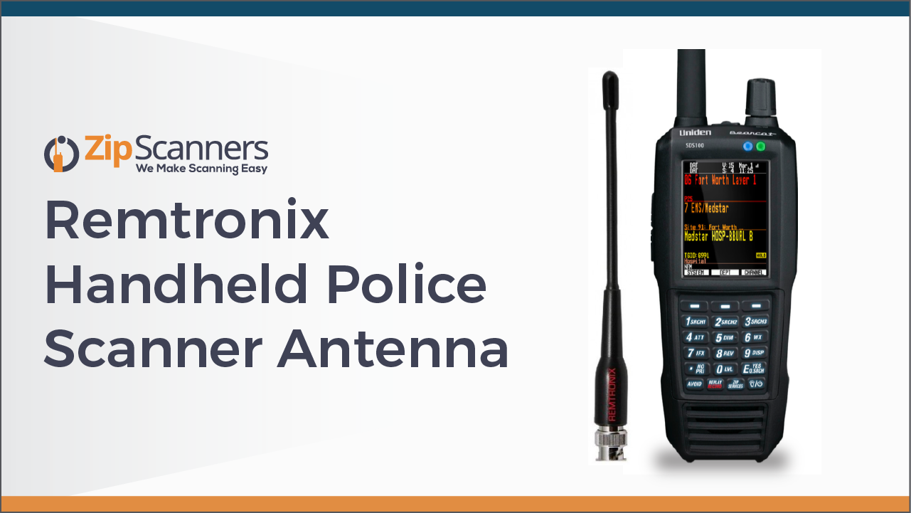 Remtronix Police Scanner Antenna | Best Police Scanner Radio Antenna
