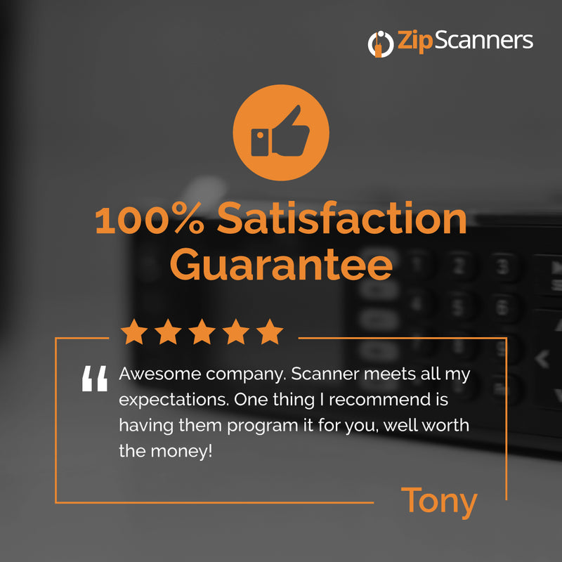 100% customer guarantee Expert Police Scanner Programming | Uniden & Whistler Scanners