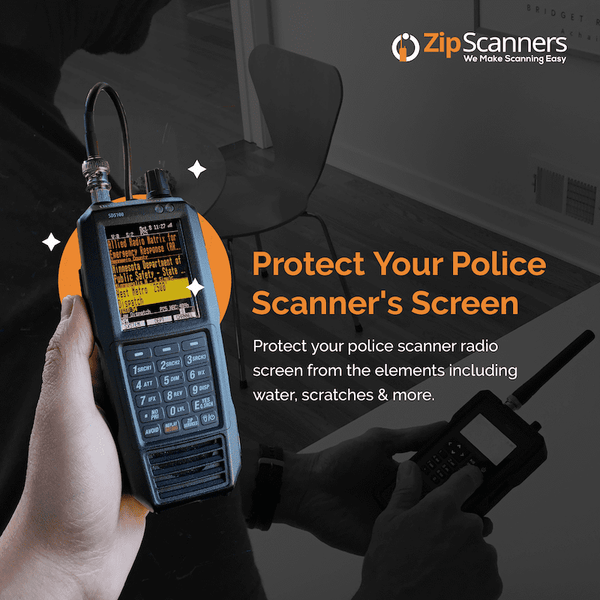 Screen Protectors for Police Scanner Radios | Protect Uniden Scanners