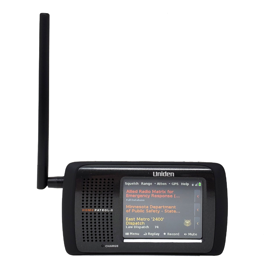 HomePatrol 2 Police Scanner | Uniden Digital Base Scanner