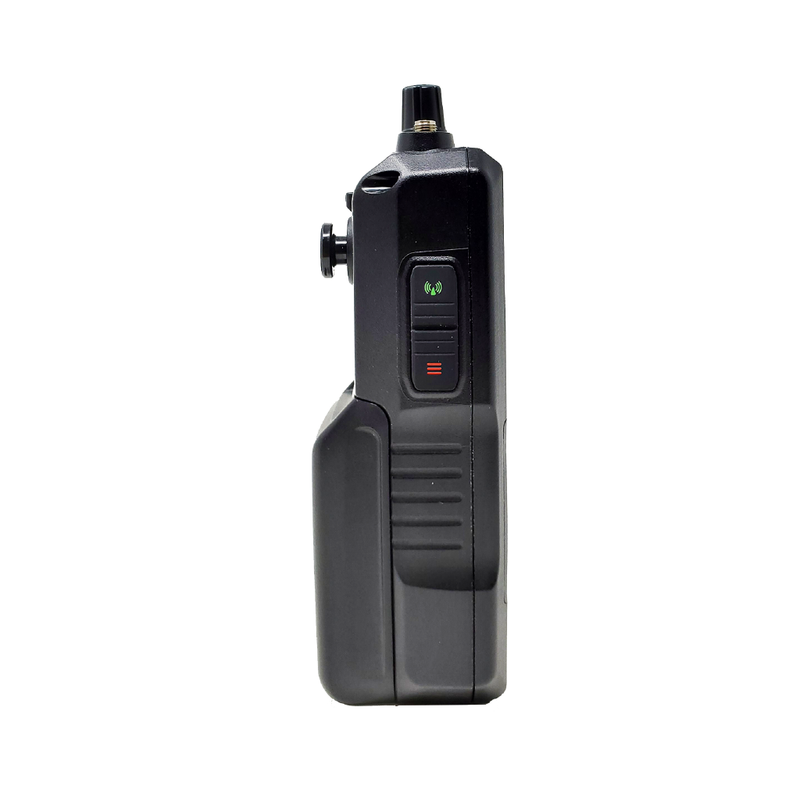 SDS100 Police Scanner | Uniden Digital Handheld Scanner Pure White Left