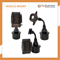 Vehicle Mount for Police Scanner Cup or Windshield Hands Free Zip Scanners