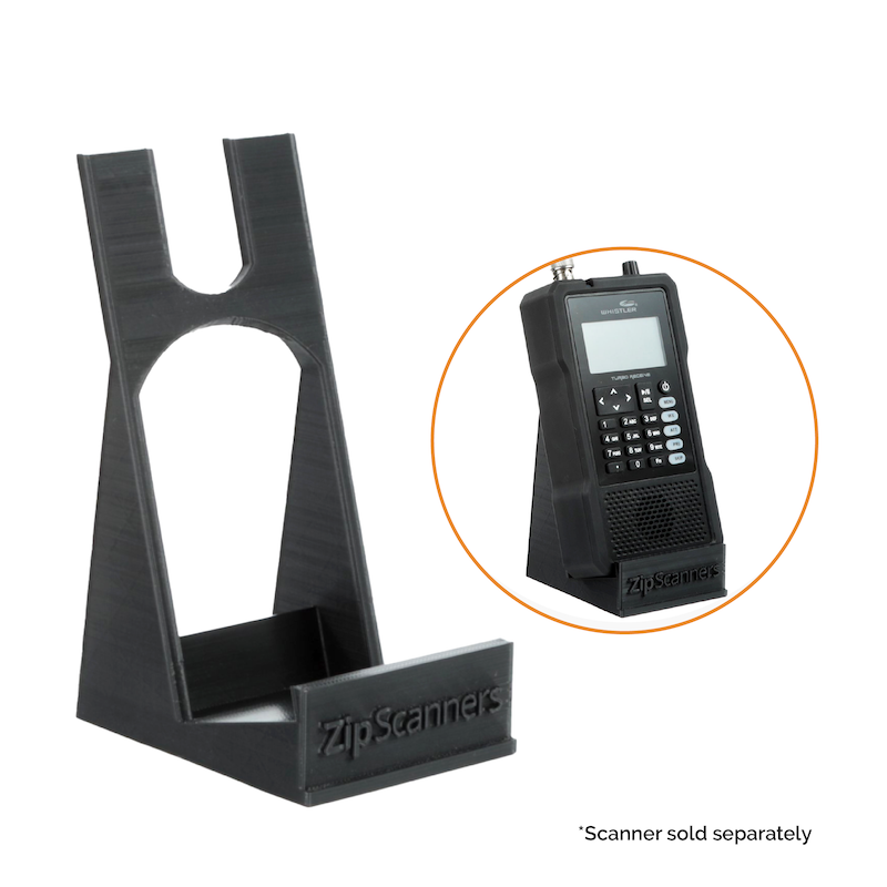 Desktop Stand for Handheld Police Scanner Radios | Uniden & Whistler