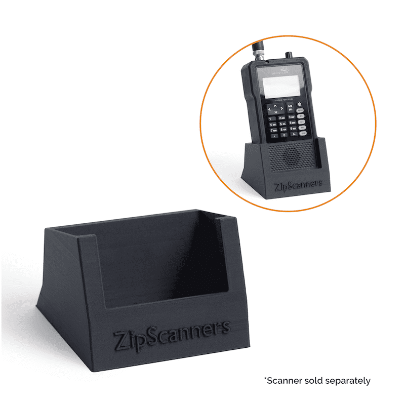 Desktop Stand for Handheld Police Scanner Radios | Uniden & Whistler