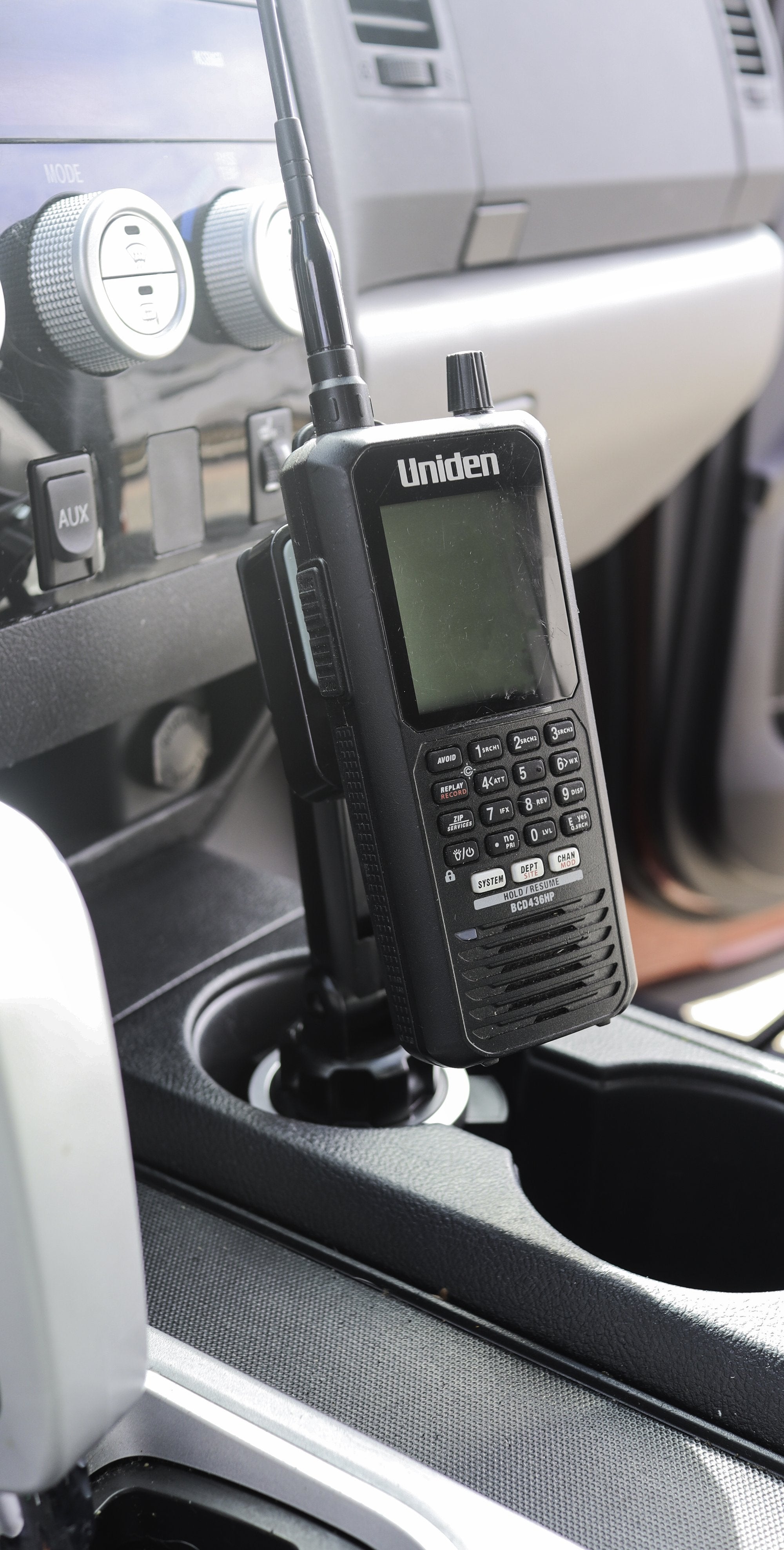 Hands-Free Vehicle Mounts for Uniden SDS100 Police Scanner Radio