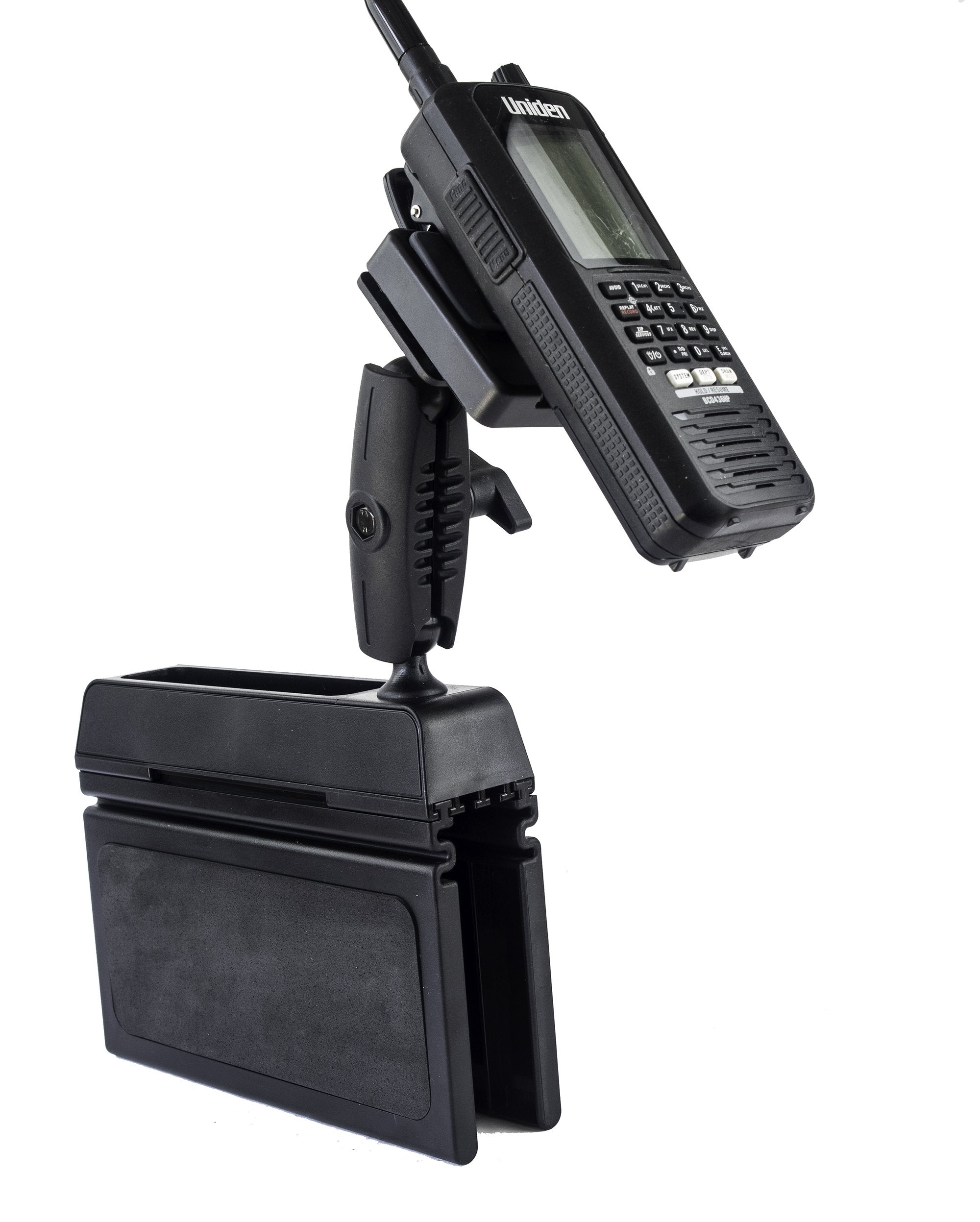 Hands-Free Vehicle Mounts for Uniden SDS100 Police Scanner Radio